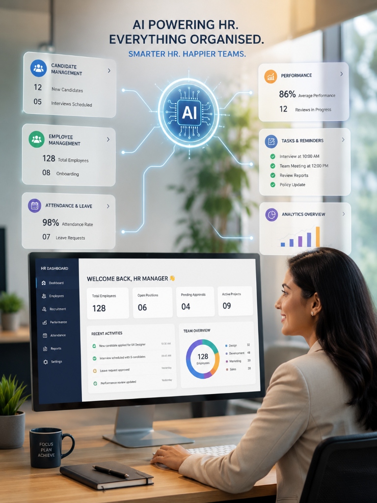 Smarter HR dashboard and manager