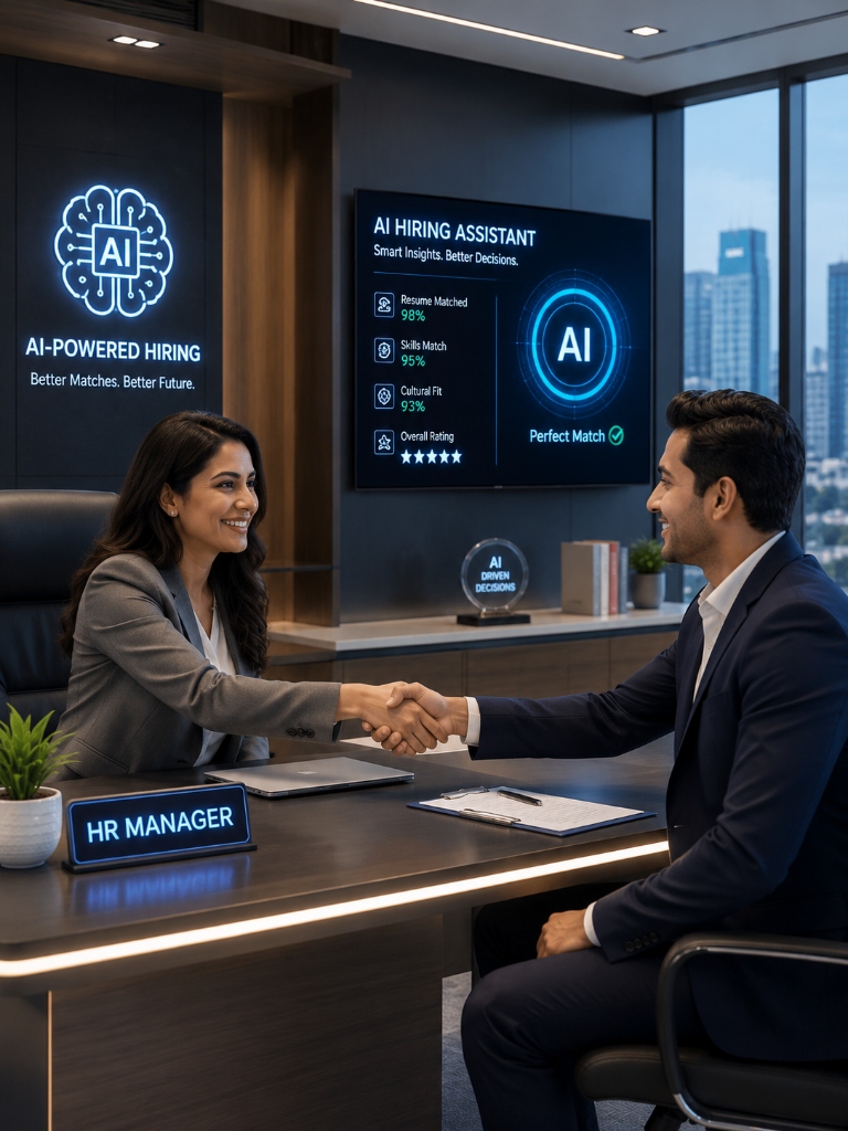 AI Hiring Manager Handshake